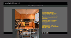 Desktop Screenshot of kempnerco.com
