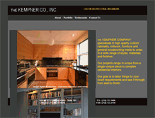 Tablet Screenshot of kempnerco.com